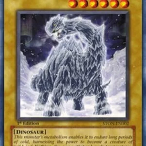 Yu-Gi-Oh! STON Frostosaurus (V.1 - Rare)