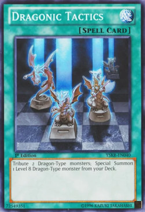 Yu-Gi-Oh! YSKR Dragonic Tactics