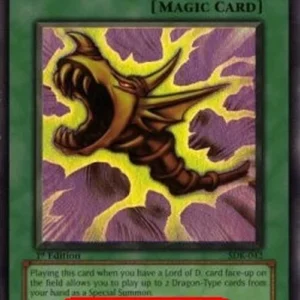 Yu-Gi-Oh! SDK The Flute of Summoning Dragon (V.2 - Super Rare)