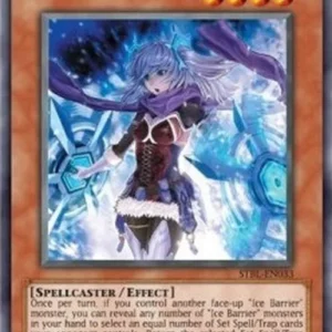 Yu-Gi-Oh! STBL Dance Princess of the Ice Barrier (V.2 - Oversized)