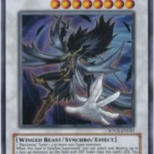 Yu-Gi-Oh! SOVR Blackwing - Silverwind the Ascendant (V.1 - Ultra Rare)
