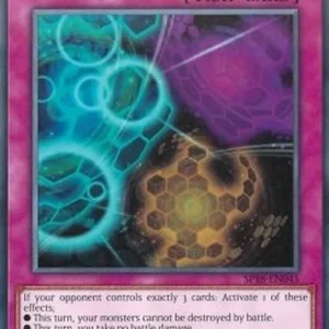 Yu-Gi-Oh! SP18 Three Strikes Barrier (V.1 - Common)