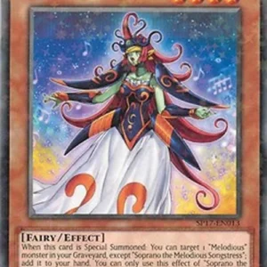 Yu-Gi-Oh! SP17 Soprano the Melodious Songstress (V.2 - Starfoil Rare)