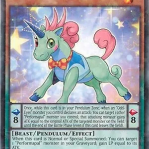Yu-Gi-Oh! SP17 Performapal Odd-Eyes Unicorn (V.2 - Starfoil Rare)