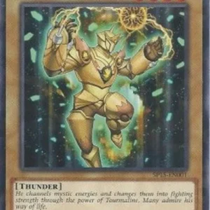 Yu-Gi-Oh! SP15 Gem-Knight Tourmaline (V.2 - Shatterfoil)