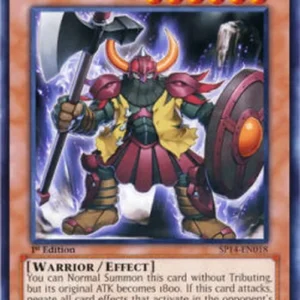 Yu-Gi-Oh! SP14 Dododo Warrior (V.1 - Common)