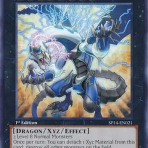 Yu-Gi-Oh! SP14 Thunder End Dragon (V.1 - Common)