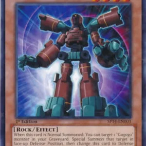 Yu-Gi-Oh! SP14 Gogogo Giant (V.2 - Starfoil Rare)