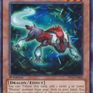 Yu-Gi-Oh! SP14 Photon Lizard (V.2 - Starfoil Rare)