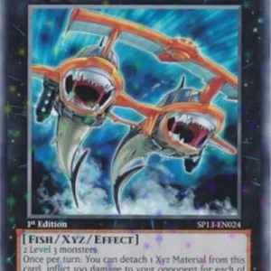 Yu-Gi-Oh! SP13 Submersible Carrier Aero Shark (V.2 - Starfoil Rare)