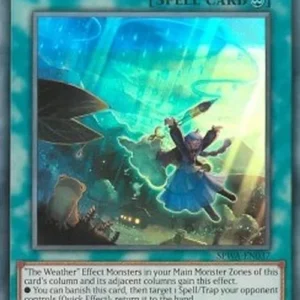 Yu-Gi-Oh! SPWA The Weather Rainy Canvas