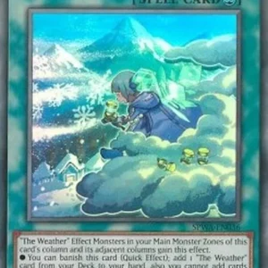 Yu-Gi-Oh! SPWA The Weather Snowy Canvas