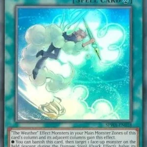 Yu-Gi-Oh! SPWA The Weather Cloudy Canvas