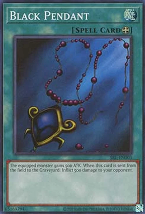 Yu-Gi-Oh! SRL-25TH Black Pendant