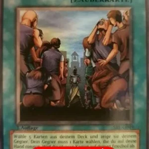 Yu-Gi-Oh! SRL Painful Choice (V.1 - Super Rare)