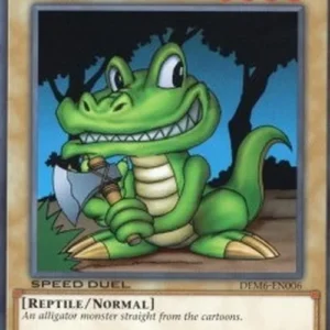 Yu-Gi-Oh! DEM6 Toon Alligator