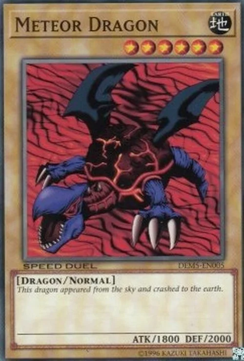 Yu-Gi-Oh! DEM5 Meteor Dragon