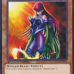 Yu-Gi-Oh! SBC2 Cyber Harpie Lady