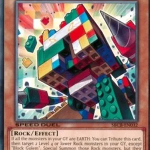 Yu-Gi-Oh! SBCB Block Golem