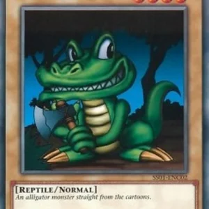 Yu-Gi-Oh! SS01 Toon Alligator