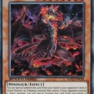 Yu-Gi-Oh! SGX2 Dogoran, the Mad Flame Kaiju (V.2 - Secret Rare)