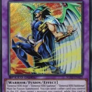 Yu-Gi-Oh! SGX2 Elemental HERO Tempest (V.2 - Secret Rare)
