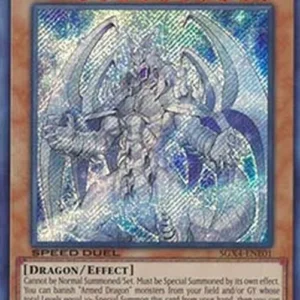 Yu-Gi-Oh! SGX4 Armed Dragon LV10 White (V.2 - Secret Rare)