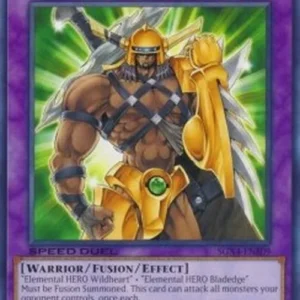 Yu-Gi-Oh! SGX4 Elemental HERO Wildedge
