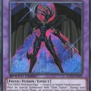 Yu-Gi-Oh! SGX3 Evil HERO Malicious Fiend (V.2 - Secret Rare)