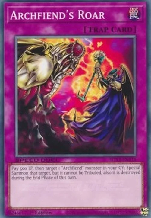 Yu-Gi-Oh! SGX3 Archfiend's Roar