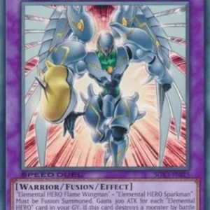 Yu-Gi-Oh! SGX3 Elemental HERO Shining Flare Wingman (V.1 - Common)
