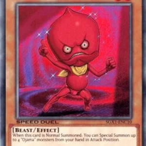 Yu-Gi-Oh! SGX1 Ojama Red