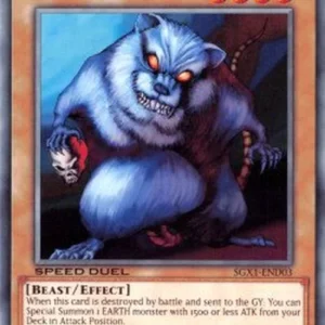 Yu-Gi-Oh! SGX1 Giant Rat