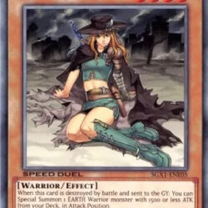 Yu-Gi-Oh! SGX1 Warrior Lady of the Wasteland