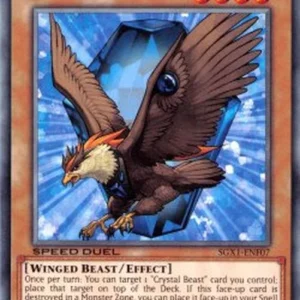Yu-Gi-Oh! SGX1 Crystal Beast Cobalt Eagle