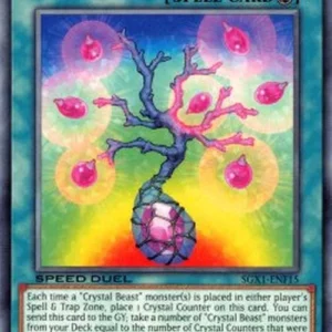 Yu-Gi-Oh! SGX1 Crystal Tree
