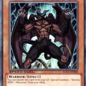 Yu-Gi-Oh! SGX1 Destiny HERO - Malicious