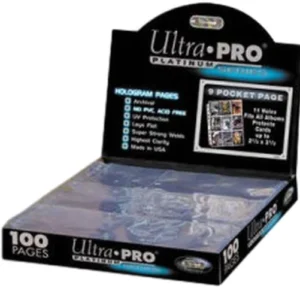 Battle Spirits Saga 100 Ultra Pro PLATINUM Nine Pocket Pages