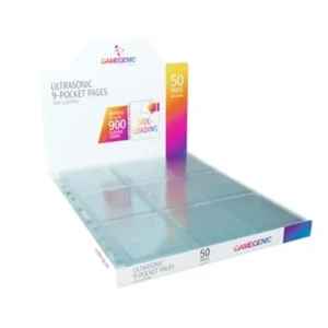 Battle Spirits Saga 50 Gamegenic Ultrasonic 9-Pocket Side-Loading Pages