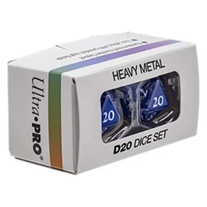 Battle Spirits Saga Ultra Pro Vivid Heavy Metal D20 Dice - Blue (2ct)