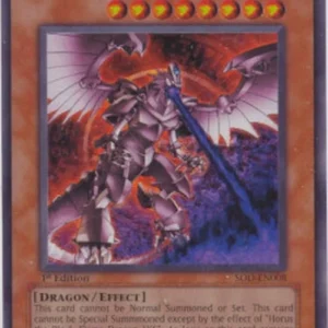 Yu-Gi-Oh! SOD Horus the Black Flame Dragon LV8 (V.1 - Ultra Rare)