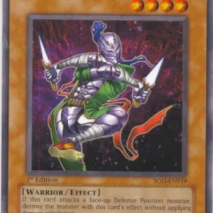 Yu-Gi-Oh! SOD Ninja Grandmaster Sasuke (V.1 - Rare)