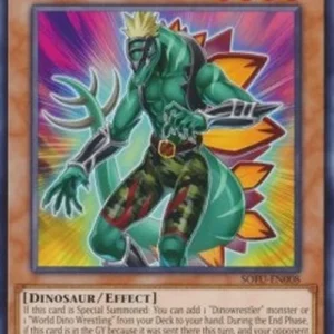 Yu-Gi-Oh! SOFU Dinowrestler Systegosaur