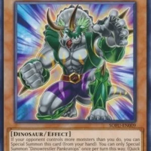 Yu-Gi-Oh! SOFU Dinowrestler Pankratops