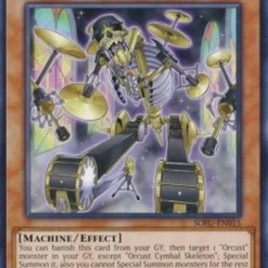 Yu-Gi-Oh! SOFU Orcust Cymbal Skeleton
