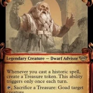 Magic: The Gathering Glóin, Dwarf Emissary (V.1)