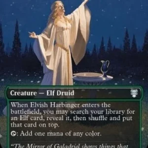 Magic: The Gathering Elvish Harbinger (V.2)