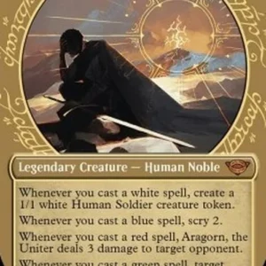 Magic: The Gathering Aragorn, the Uniter (V.4)