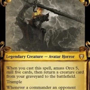 Magic: The Gathering Sauron, Lord of the Rings (V.2)