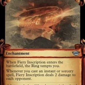 Magic: The Gathering Fiery Inscription (V.2)